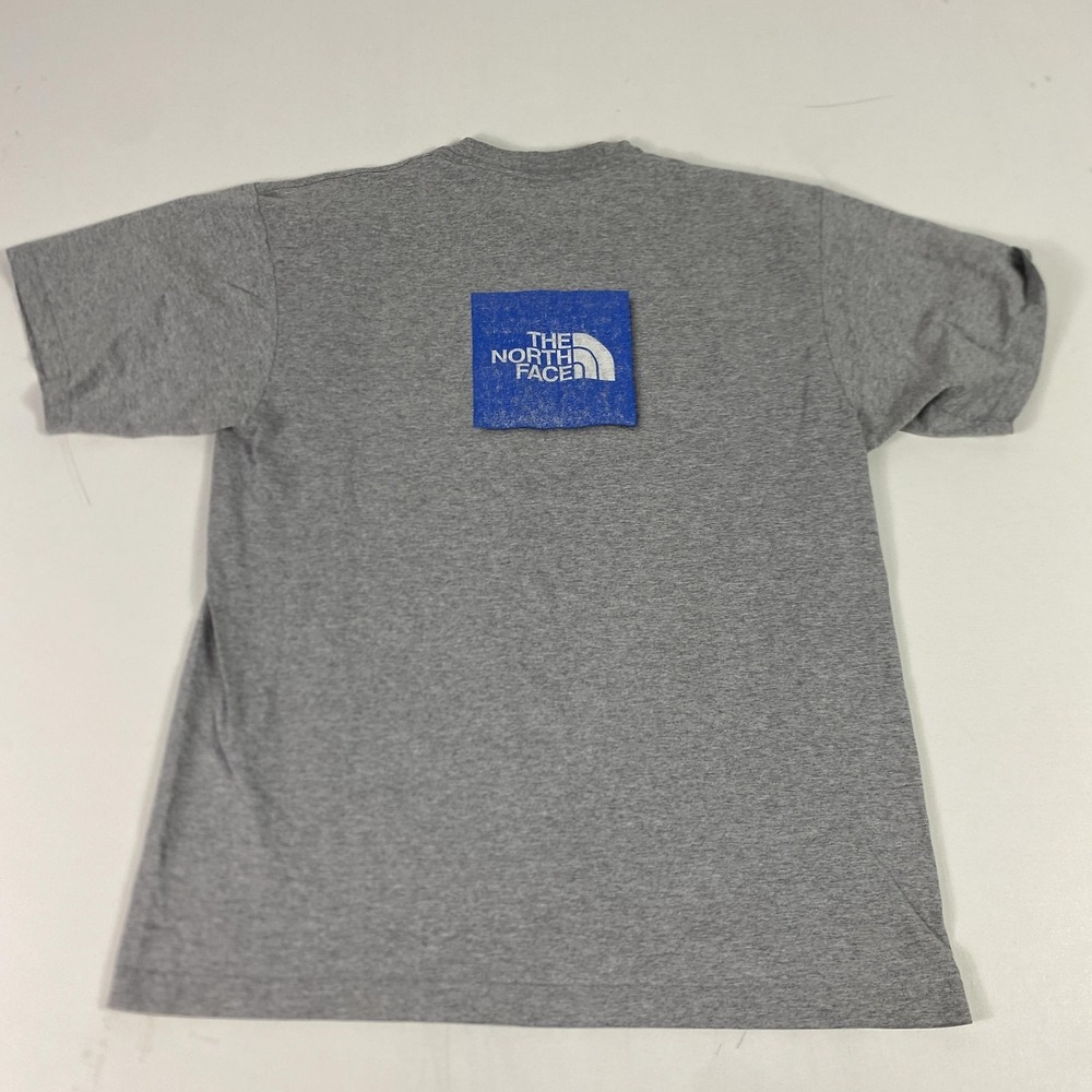 The North Face Shirt Mens Large Gray Climbing Box Logo Graphic Tee Crewneck